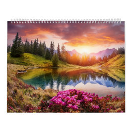 Episch natuur landschap kalender