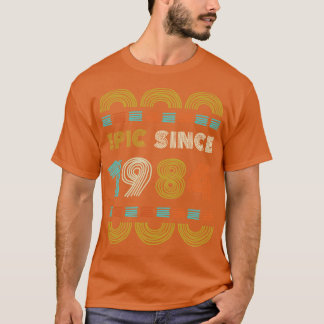 Episch sinds 1984 Verjaardagscadeau Familie BbayGi T-shirt