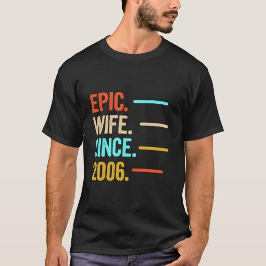Episch sinds 2006 t-shirt (Voorkant)