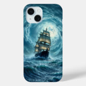 Episch storm boottocht maangolven avontuur Case-Mate iPhone case (Achterkant)