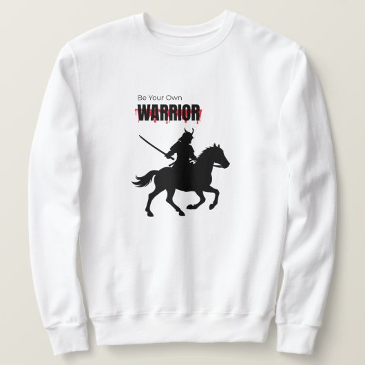 Episch T-Shirt voor Krijgers – Wees Je Eigen Krijg (Design voorkant)
