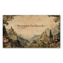Episch Tweeling Kasteel Berg Vallei Antieke Bloeme