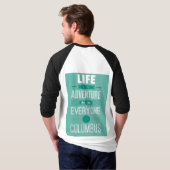 Epische Actie Krijger T-shirt (Achterkant volledig)