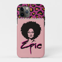 Epische Afro-Amerikaanse zwarte Afro-vrouw