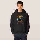 Epische Anime Krijger – Actiegepackte Superkrachte Hoodie (Voorkant volledig)