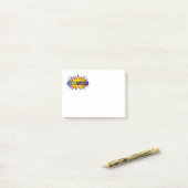 Epische Autisme Sterexplosie Notitieblok Post-it® Notes (Op bureau)