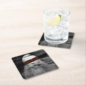 Epische baard kartonnen onderzetters (Insitu)