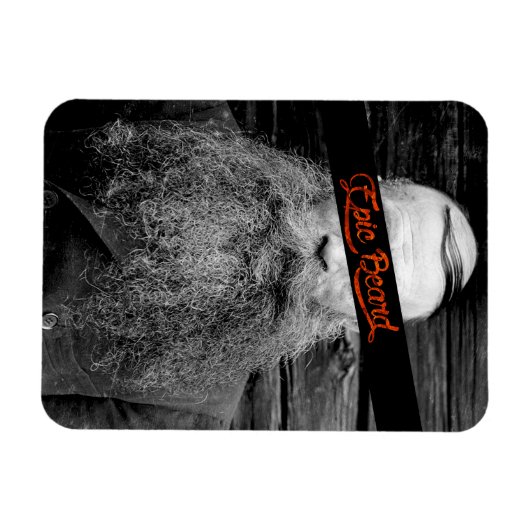 Epische baard magneet (Horizontaal)