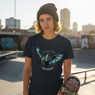 Epische Blauwe Draak - Opstijging Uit De As Fantas T-shirt