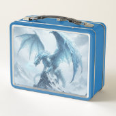 Epische Blauwe IJsdraak (Achterkant)