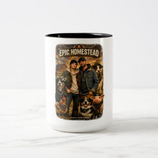 Epische boerderij - tweekleurige koffiemok