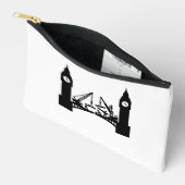 Epische bouw van Londense klokkentorenbrug Etui (Open)
