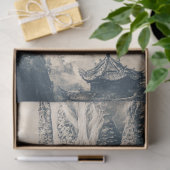 Epische Chinese Dragon Illustratie Decoupage Tissuepapier (Geschenk)