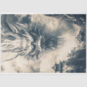 Epische Chinese Dragon Illustratie Decoupage Tissuepapier (Voorkant)