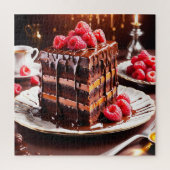 Epische Chocolade Caramel Cake Puzzel (Verticaal)