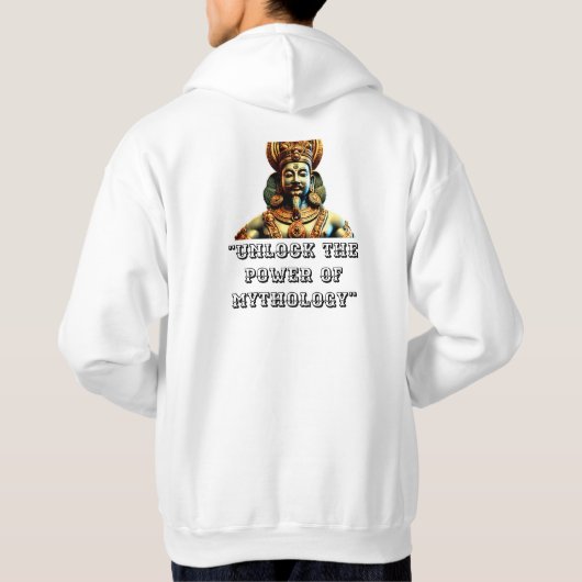 Epische Design voor liefhebbers van mythologie Hoodie (Achterkant)