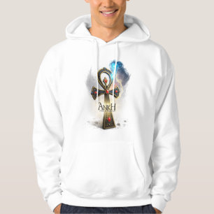 Epische Egyptische Ankh-trui – Fantasie Symbool va Hoodie