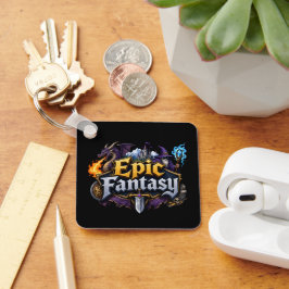 Epische Fantasy Liefhebber Sleutelhanger