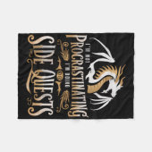 Epische Gamer Fantasy Avonturen Kleding Doet Zijwa Fleece Deken (Voorkant (Horizontaal))