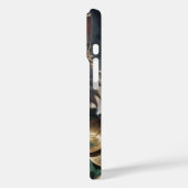 Epische gepantserde kattenkrijger Case-Mate iPhone case (Achterkant / Links)