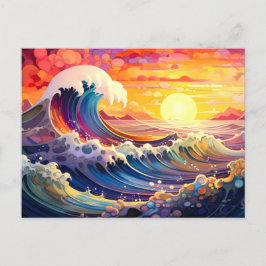 epische golven 11 briefkaart