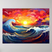 Epische golven 1 poster (Voorkant)