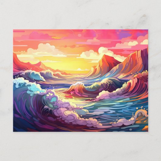 Epische golven 3 briefkaart (Voorkant)