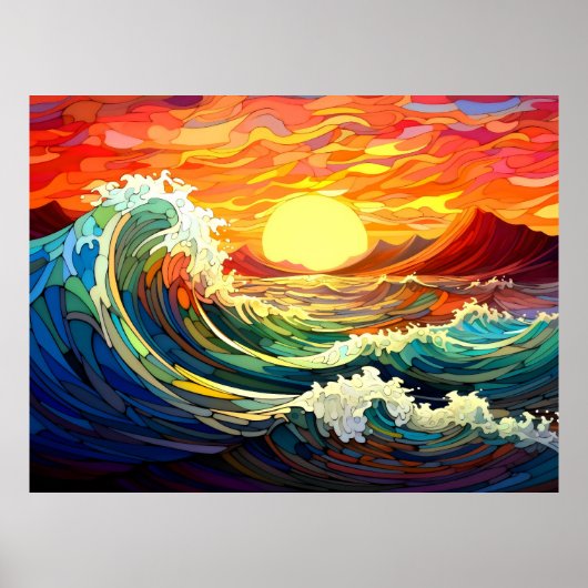 Epische golven 7 poster (Voorkant)