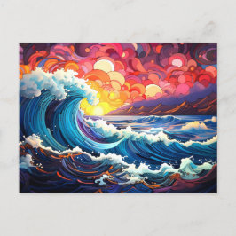 epische golven 9 briefkaart