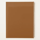 Epische haaienaanval met dappere rubber eend planner (Achterkant)