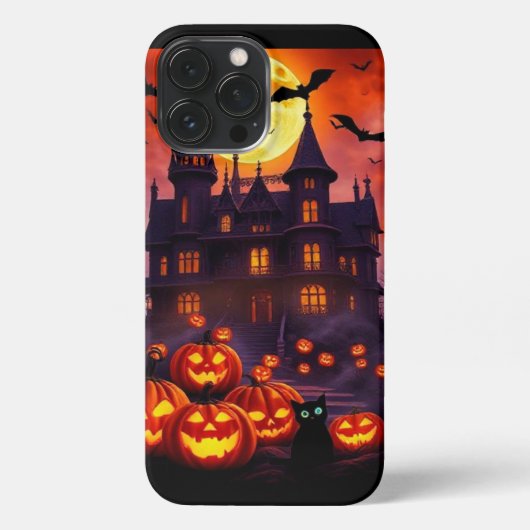 Epische Halloween-magie - spookachtige maan en gee iPhone Hoesje (Achterkant)