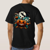 💀 Epische Halloween-transformatie T-shirt (Achterkant)