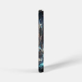 Epische hemelse slagveld illustratie iPhone hoesje (Rechterkant)