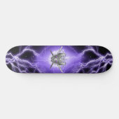 Epische krijger kat skateboard (Horizontaal)