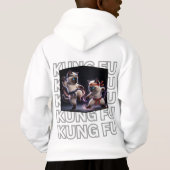 Epische Kung Fu Siamese Kittens Vechtkunst Grafisc (Achterkant)