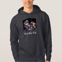 Epische Kung Fu Siamese Kittens Vechtkunst Grafisc