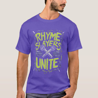 Epische Lyrische Strijd van theitans Hip Hop Rap v T-shirt