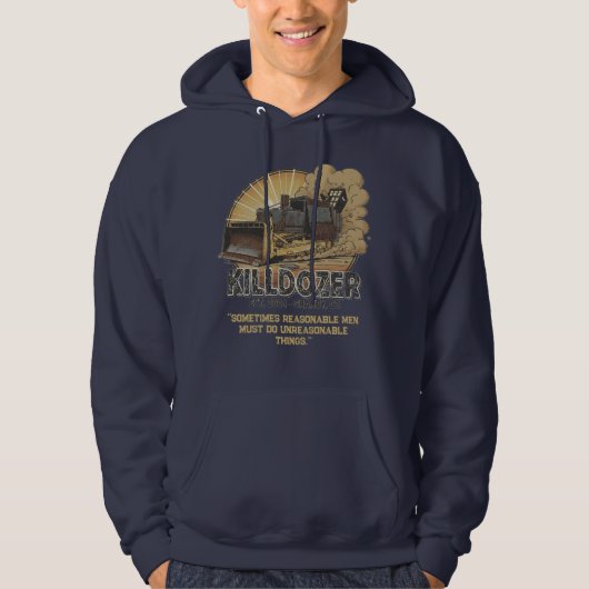 Epische Mega Killdozer Tank Slogan 2 (Voorkant)
