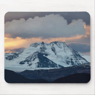 Epische met sneeuw bedekte Muismat - Sunset Over