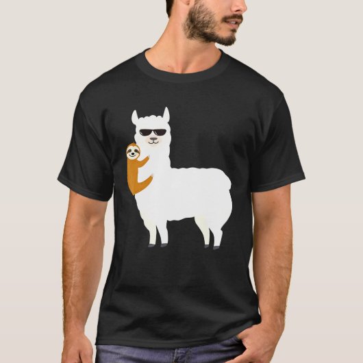Epische Mode Deal Sloth Riding Llama voor Vrouwen T-shirt (Voorkant)