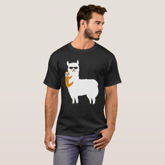 Epische Mode Deal Sloth Riding Llama voor Vrouwen  T-shirt (Voorkant volledig)