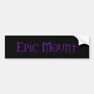 Epische Mount bumpersticker