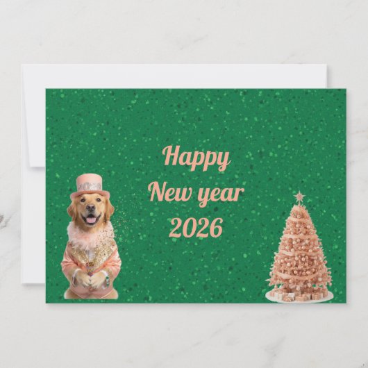 Epische Oud en Nieuw Feest Kaart 2026 (Voorkant)