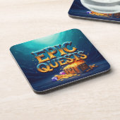 epische quests bier onderzetter (Linkerzijde)