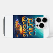 epische quests iPhone hoesje (Achterkant horizontaal)