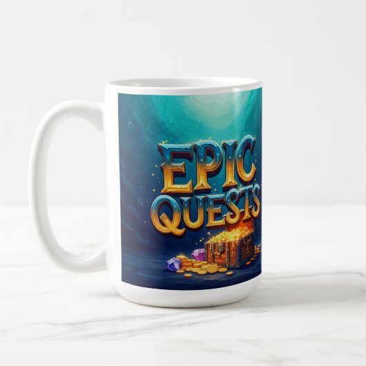 epische quests koffiemok (Links)