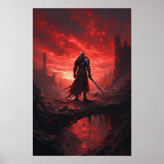 Epische Ridder Poster (Voorkant)