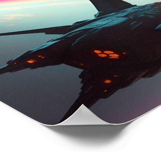 epische ruimte scène poster (Hoek)