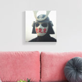 epische samoerai canvas afdruk (Insitu (Woonkamer))