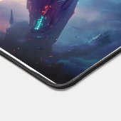 Epische Sci-Fi Mech & Soldier Bureaumat (Hoek)